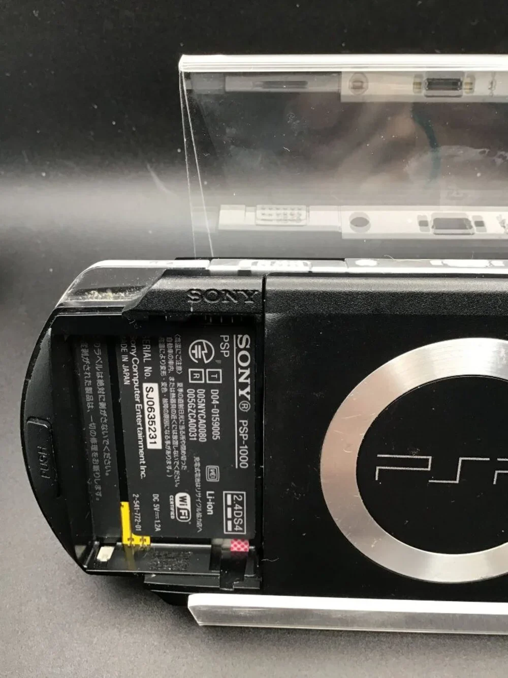 Sony PSP-1000 Piano Black Console New Charger New Battery Cover Region Free US